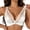 White, variant on Plus Size Bras for Women Front Closure Bra Mesh Breathable Deep V Push Up Bra Smooth Seamless Full Figure Bra Support Shaping Plunge Brassiere for Large Bust Daily Wear Size S White