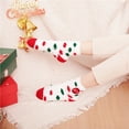 thumbnail image 3 of OJJCXA Womens Socks Breathable Casual Cute Printed Christmas Warm Comfortable Home Socks, 3 of 4