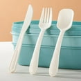 thumbnail image 2 of 1900Ml Portable Lunch Box Food Container 3 Layer Salad Bowl Camping Lignt Blue, 2 of 9