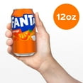 thumbnail image 6 of Fanta Orange Soda Pop, 12 fl oz Can, 6 of 15