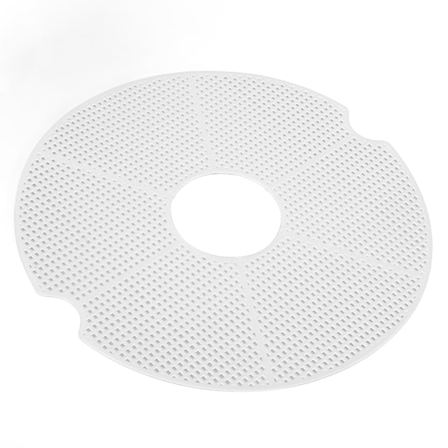 Food Dehydrator Net Sheets, Non Stick White Fruit Dehydrator Net Tray Safe For Home