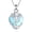 Moonstone Necklace, variant on YAFEINI Anchor Crystal Necklace for Women Sterling Silver Blue Anchor Pendant Necklace with Heart Crystal Jewelry Gifts for Birthday Christmas