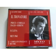 Il Trovatore - Giuseppe Verdi / Price, Corelli, Dalis, Sereni, F. Cleva / MYTO RECORDS / 2 MCD 917.51 / Audio CD