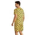 thumbnail image 2 of Men's new trendy printed short-sleeved short pants home wear set, comfortable and relaxing, suitable for both indoor and outdoor wear., 2 of 6