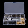 thumbnail image 1 of Rust Resistant Popper Fasteners, Button Fasteners, Luggage For Clothes Bags Jackets Coats Leather Jeans, 1 of 8