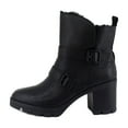 thumbnail image 2 of Naturalizer Verney-Moto Women's Boots Black Leather Size 9.5 M, 2 of 8