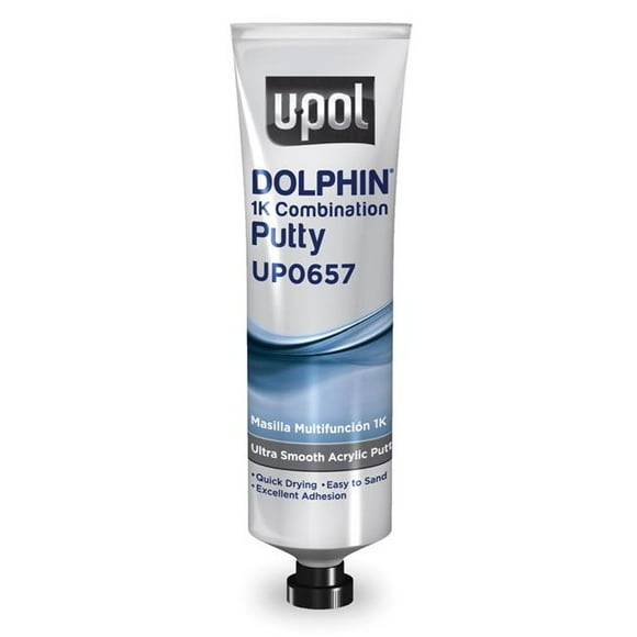 U-POL UPL-UP0657 Produits 7 oz Dauphin 1k Combinaison Pâte & Pâte Acrylique Ultra Lisse, Vert Olive