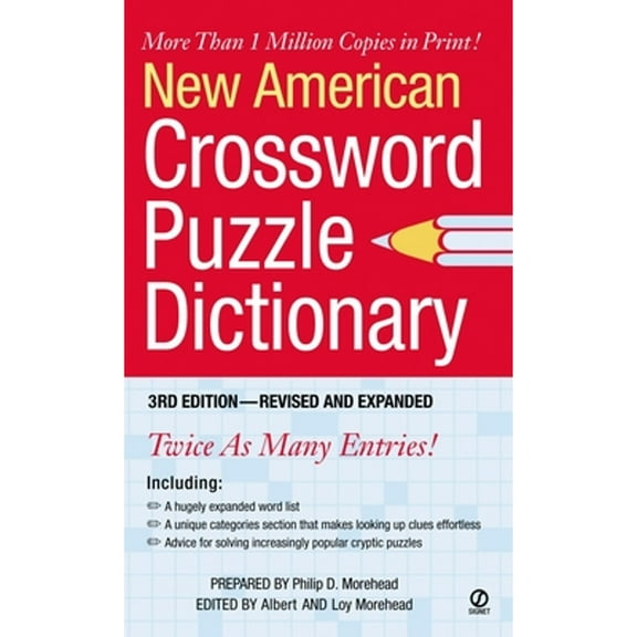 Pre-Owned New American Crossword Puzzle Dictionary (Mass Market Paperback) 045121255X 9780451212559