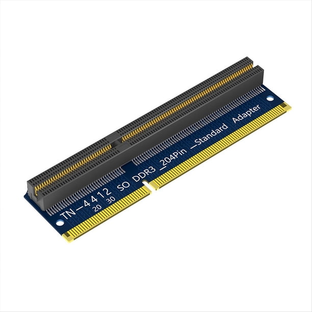 Tarjeta Adaptadora de DDR3 de 204 y 260 , Comprobador de Memoria de Ranura Estándar, Adaptador Estándar para PC y Portátil
