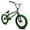 Black Green, variant on Elite BMX Bicycle 20” Freestyle Bike - Stealth Gunmetal Ideal for Ages 7 to 18 Years