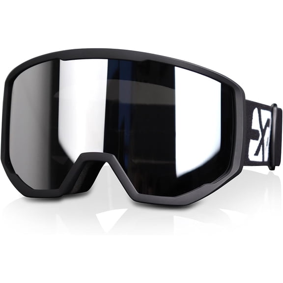 Ski/Snowboard Goggles, OTG Anti Fog UV Protection
