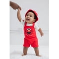 thumbnail image 2 of Conjunto de atuendo: mono corto con diseño de Elmo de Sesame Street, 12 m, 2 of 6