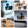 thumbnail image 3 of Vacuum Soporte Magnético para Celular, Rotating Porta para Celular Automovil, Plegable y Retrácti Phone Stand Coche, Doble Cara Magnética Base para Celular Auto para T, 3 of 7