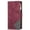 Winered, variant on Nalacover Zipper Wallet Case for iPhone 15 Pro with [Credit Card Slots] [Zipper Pocket] Kickstand, Premium PU Leather Flip Cover with [Magnetic Clasp] Shockproof Case, Black