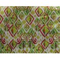 thumbnail image 5 of oneOone Georgette Viscose Lime Green Fabric Ikat Sewing Craft Projects Fabric Prints By Yard 42 Inch Wide, 5 of 6