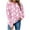 Pink#cute womens halloween sweatshirt, variant on Women's Halloween Graphic Sweatshirt Spooky Season Cute Ghost Crewneck Long Sleeve Pullover Top Brown,L