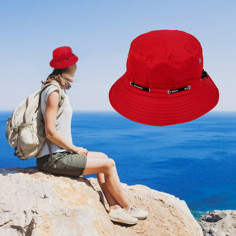 TureClos Outdoor Fisherman Hat Camping Hiking Sun Shade Women