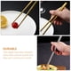 thumbnail image 5 of 2 juegos de palillos y cucharas de acero inoxidable de metal coreanos., 5 of 6
