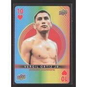 2022 Upper Deck Goodwin Champions Vergil Ortiz Jr #10 Playing Cards Excellent Boxing Card