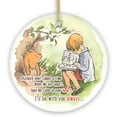 thumbnail image 6 of If We're Apart Keep Me in Your Heart Ceramic Ornament, Sentimental Pooh and Friends Quote Christmas Gift, 6 of 6