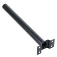 thumbnail image 4 of Black 50cm Outdoor Street Light Pole Lamp Holder with Wall Bracket Support for Stick Lights, 4 of 8