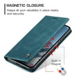 thumbnail image 5 of CaseMe Leather for Samsung Galaxy A31 Case, Flip Wallet Leather Case with Card Holder Magnetic Closure Shockproof Kickstand Protective Phone Cases Cover for Samsung Galaxy A31 6.4-inch,Blue, 5 of 11