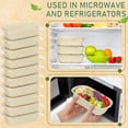 thumbnail image 4 of 100 Sets Disposable Food Containers with PP Lids Disposable Paper Bowls Salad Soup Lunch Serving Containers Food Prep Paper Bowls for Kitchen Restaurant Party(23 oz), 4 of 7