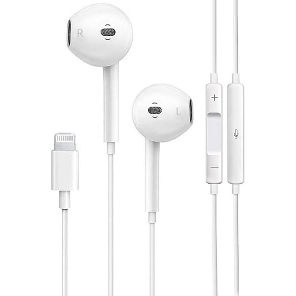 Auriculares SKYCABLE con cable y conector Lightning para iPhone