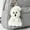 White1, variant on Cute White Ghost Keychain, Soft Stuffed Doll Bag Pendant Key Ring, Spooky Halloween Decorative Accessory for Backpack Purse Keys Car Ornament Adults Party Favor Gift, White
