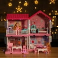thumbnail image 1 of Princess Castle Set- Dollhouse Model, Play House Toy, 1 of 4