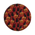 thumbnail image 3 of Spare Tire Cover, halloween cat pumpkins Wheel Cover Tire Covers for Trailers Car Truck Camper Universal Tire Covering Fits Diameter 15 inch, 3 of 7