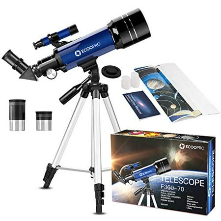 BRB Product _ Telescope for Beginners Adult, 70mm Astronomical Refractor Telescope with Adjustable Tripod & & Finder Scope- Portable T