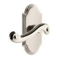 thumbnail image 4 of Grandeur Arcnew_Sd_Na_Lh Arc Solid Brass Left Handed Single Dummy Door Lever - Nickel, 4 of 6