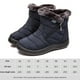 thumbnail image 3 of Botas para clima frío para mujer Botas con plataforma de tobillo antideslizantes Botas cómodas para caminar Likrtyny Tenis De Mujer Tenis De Hombre, 3 of 8