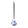 thumbnail image 2 of RKSTN Christmas Tree Ball Ornaments for Xmas Tree - Blue And White Ceramic Ball Christmas Tree Decorations, 1.96" Hanging Xmas Ball Ornaments Set for Holiday Party Decoration (1 PC), 2 of 6