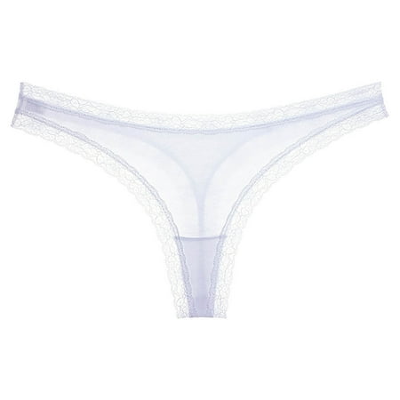 

GWAABD Seamless Underwear for Women Hipster Womens and Interesting Lace Cotton Sports Fitness Low Waist Seamless Womens Thong