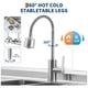 thumbnail image 5 of Space-Saving Solution 39 Inch Stainless Steel Freestanding Sink con Cajón & Faucet Built-In cm de Profundidadrain Basket & cm de Profundidadish Rack para Laundry o Garage, 5 of 7