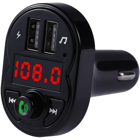 FYBTO Radio Transmitter for Car, Fm Transmitter for Car, Radio Transmitter for Car, Wireless Fm Transmitter Radio Receiver,mp3 Audio Music Stereo Adapter, USB Port Charger Compatible-0719