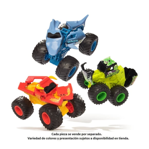 Camión Monster Jam Diecast Smash & Bash Varios Modelos 1 Pieza