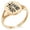 Rose Gold, variant on Stainless Steel Ishida Samurai Crest Minimalist Oval Top Polished Statement Signet Ring