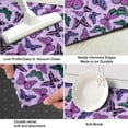 thumbnail image 3 of Purple Butterfly Pattern Kitchen Rug Mat,Kitchen Runner Rugs Non Skid Washable,Decorative Kitchen Floor Mats for Kitchen,Sink,Laundry,17"X47", 3 of 5