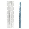 thumbnail image 4 of Molde de vela de plástico duro de varilla larga, varilla larga puntiaguda, retorcida, rejilla cónica, molde de vela de columna romana, 4 of 4