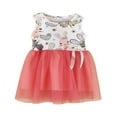 thumbnail image 1 of MesaSe Baby Girls Sweet Style Summer  Neck Creative Sleeveless Dress, 1 of 6