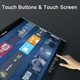 thumbnail image 2 of Elecsung 27 inches Smart Full Touchscreen Magic Mirror LED TV for Bathroom Android Built-in Wifi Bluetooth ATSC Tuner, 2 of 8