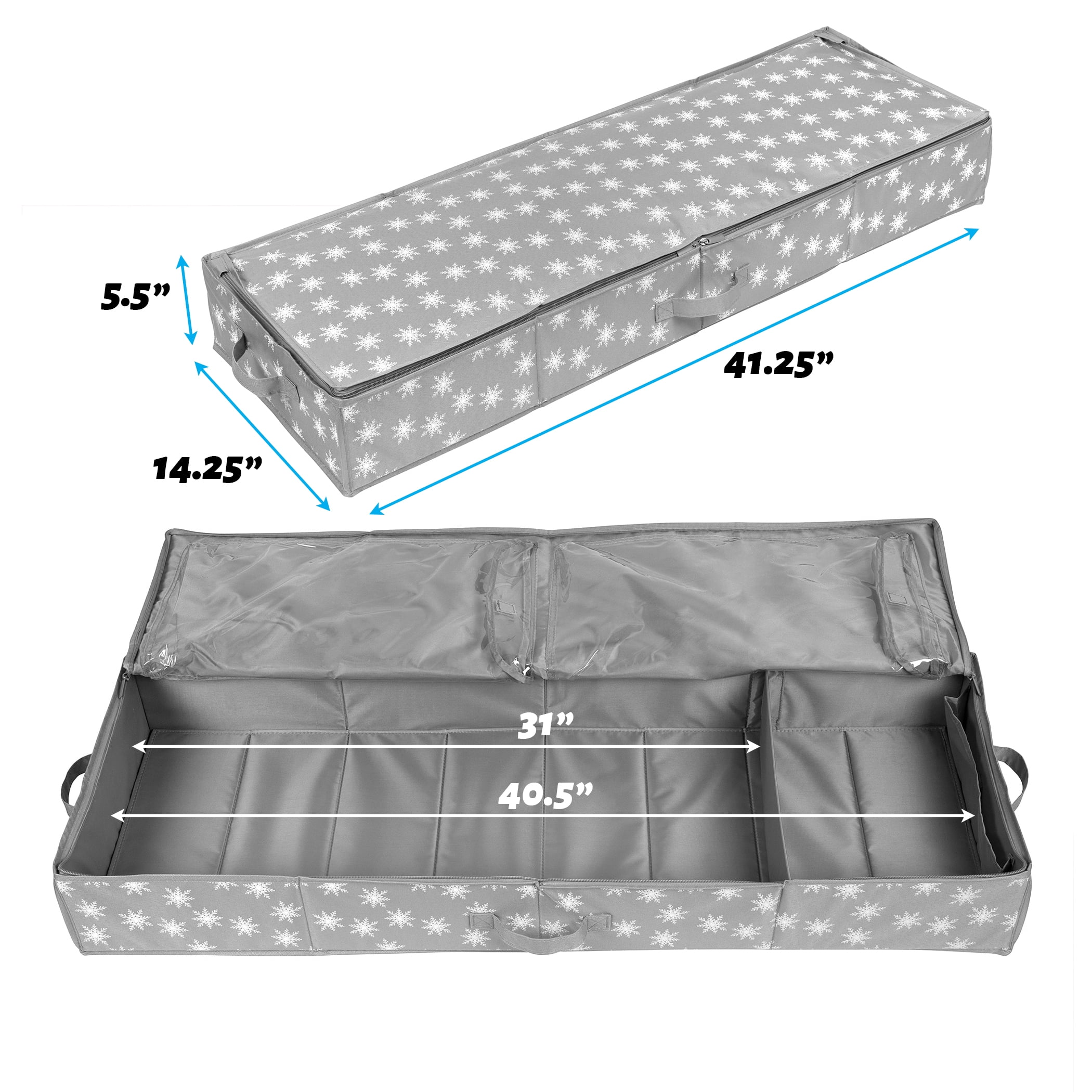 Hold N' Storage - Wrapping Paper Storage Organizer Bag - Fits up to 40” Gift Wrap Rolls