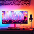 thumbnail image 4 of Bande Lumineuse de Jeu Moniteur Rétroéclairage RGBColor Sync LightStrip Contrôle Intelligent Affichage Sync PC Écran d'Ambiance DIY Lampe, 4 of 8