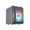 thumbnail image 2 of Cooler Master MasterCase H100 ARGB - Mini-ITX PC Case with High-Volume Airflow, Compact Fine Mesh Chassis, Flexible Hardware Capacity, 2 of 5