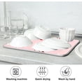 thumbnail image 7 of GZHJMY Cute Fruit (2) Dish Drying Mat for Kitchen Counter,Super Quick Absorbent Composite Sponge Dish Drying Pad,Heat Resistant Non-Slip Rack Tableware Mat (16x18Inch)for Dishes Coffee Machine Dish, 7 of 7