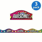 (3 pack) (3 Pack) Ashley, ASH10248, Super Design Magnetic Border, 1 Pack, Multicolor