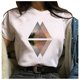 thumbnail image 1 of Pntutb Camiseta suelta de cuello redondo para mujer con estampado gráfico geométrico de moda para mujer Pntutb Pntutb-2044, 1 of 8